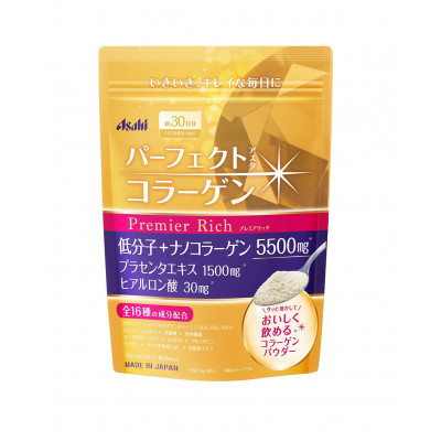 Японский низкомолекулярный коллаген Asahi Premier Rich Collagen Premier Rich - 5,500 мг в одной порции