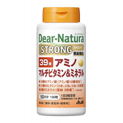 Японский комплекс витаминов и минералов Asahi Dear-Natura Strong