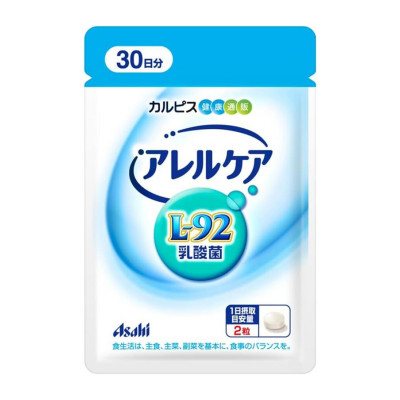 Комплекс для профилактики аллергии CALPIS Allergy Care Lactic Acid Bacteria L-92 Asahi