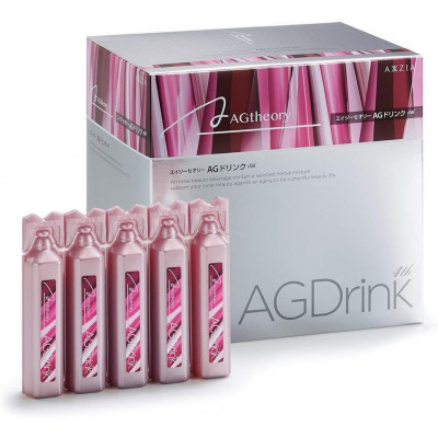 Японский питьевой обогащенный коллаген AG Drink Axxzia