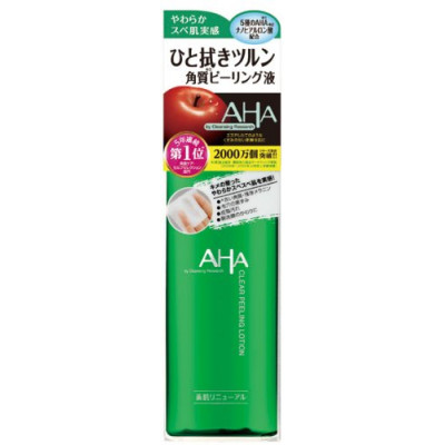 Японский очищающий лосьон с AHA кислотами BCL Clear Peeling lotion 