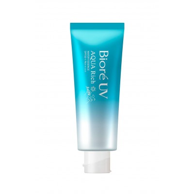 Японский солнцезащитный крем KAO Biore Aqua Rich Watery Essence SPF 50 + PA++++