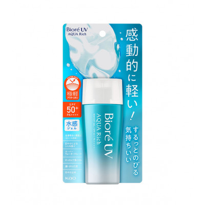 Японский санскрин с максимальной защитой KAO Biore UV Aquarich Watery Gel SPF 50+ PA++++ 