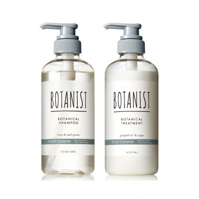 Японский шампунь и кондиционер против перхоти BOTANIST Scalp