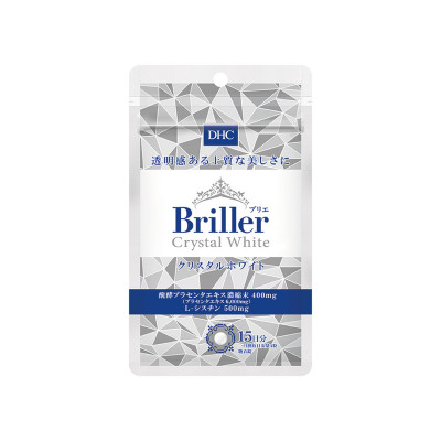 Японская ферментированная плацента для гладкой кожи DHC Briller Crystal White