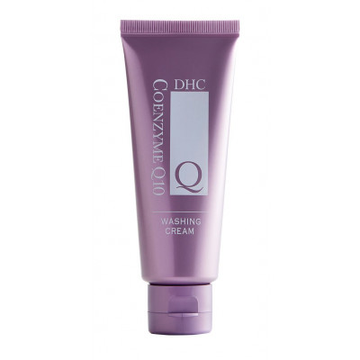 Японская кремовая пенка для умывания лица с коэнзимом Q10 Medicated Q Washing Cream DHC