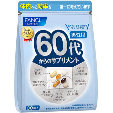 Витаминный комплекс для мужчин от 60 лет и старше Fancl