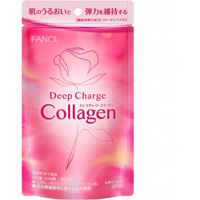 Японский низкомолекулярный коллаген Deep Charge Collagen Fancl