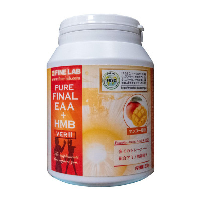 Комплекс аминокислот Final Pump EAA + HMB FINE LAB со вкусом манго