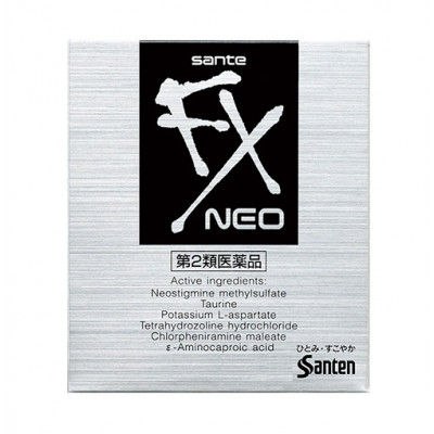 Японские глазные капли Santen FX NEO