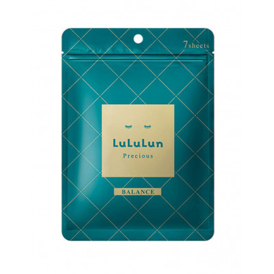 Японская уплотняющая маска для зрелой кожи Lululun Precious GREEN