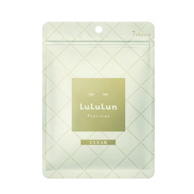 Японская омолаживающая маска для лица с отбеливающим эффектом Lululun Precious White - 7 шт.