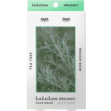 Смягчающая маска с чайным деревом Lululun Organic