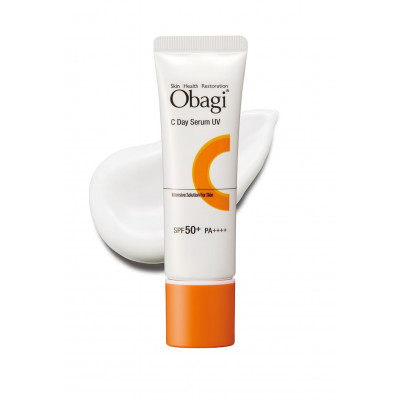 Японский солнцезащитный молочный лосьон Obagi C Day serum UV SPF50+PA＋+＋＋