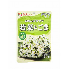 Приправа для риса с вакамэ и кунжутом Tanaka Foods