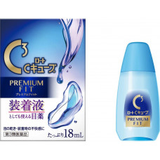 Капли от дискомфорта при ношении контактных линз Rohto C Cube Premium