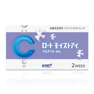Японские бифокальные гидрогелевые линзы Rohto Moist Ai на 3 месяца