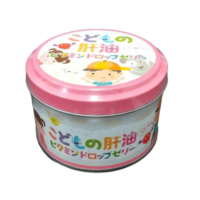 Детские витамины Chuyaku Children Liver Oil Vitamin Drop Jelly с лютеином и Омега-3