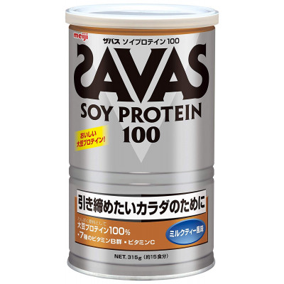 Японский протеин со вкусом молочного чая Soy Protein Savas