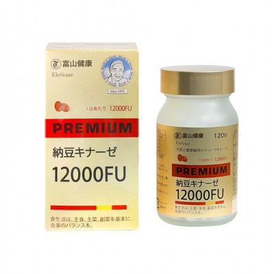 Наттокиназа Premium 12000 FU Toyama Pharmaceutical