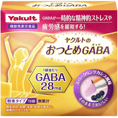ГАБА для снятия нервного напряжения YAKULT
