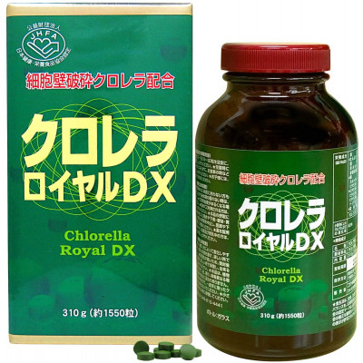 Японская натуральная хлорелла Yuuki Pharmaceutical Chlorella Royal DX